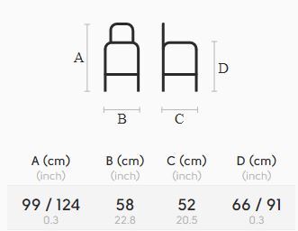 Барный стул Midj Sonny SG TS S1520ZT