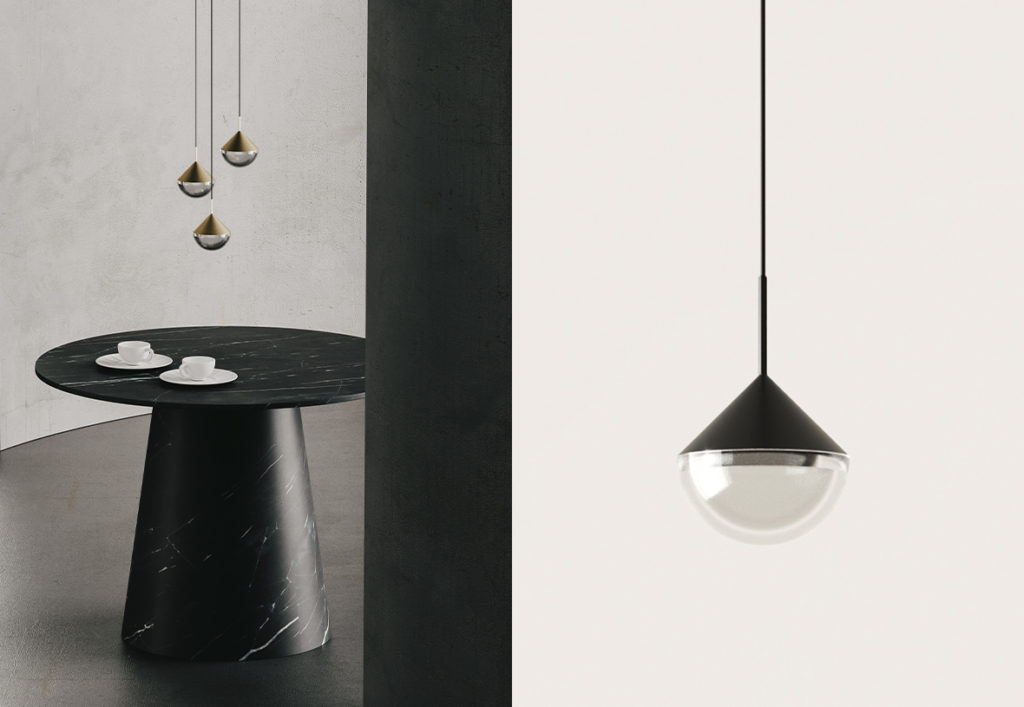 Подвесной светильник Nino латунный Aromas del Campo