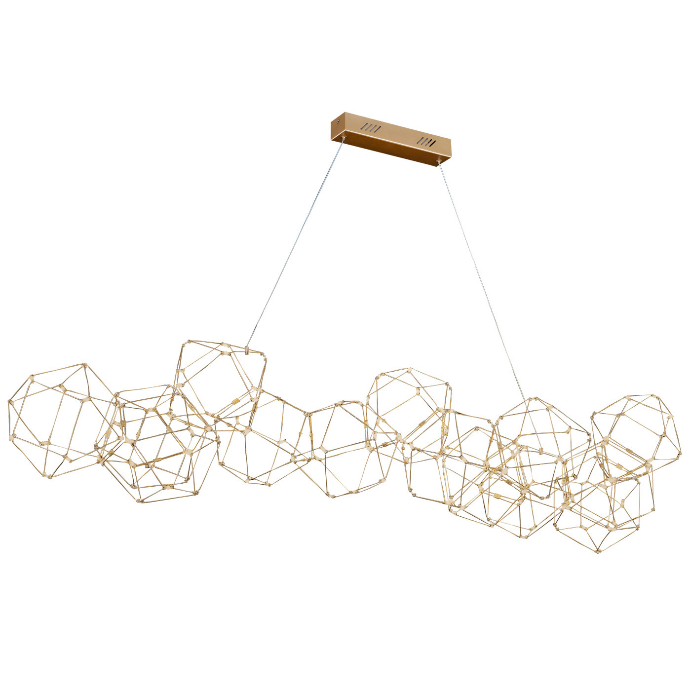 Люстра Delight Collection Lucciola 14A matt gold