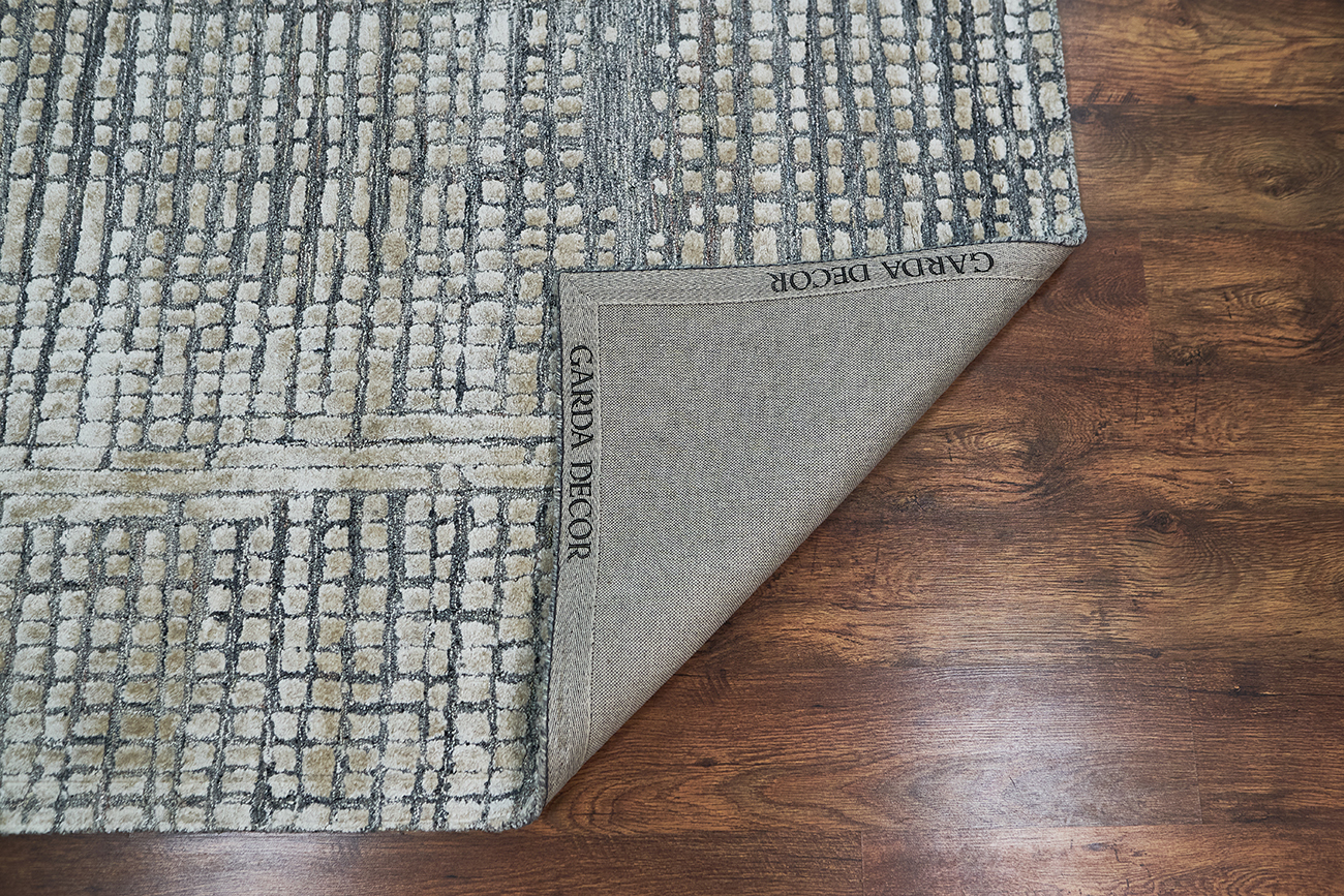Ковер Wilton 1,6х2,3м, 60% бамбук, 40% шерсть Garda Decor 75-WLN-02 160*230