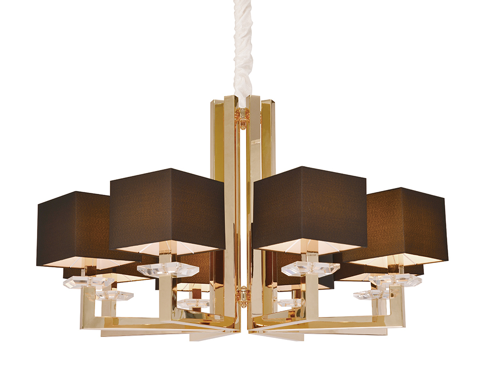 Люстра Newport 3208+1/C gold