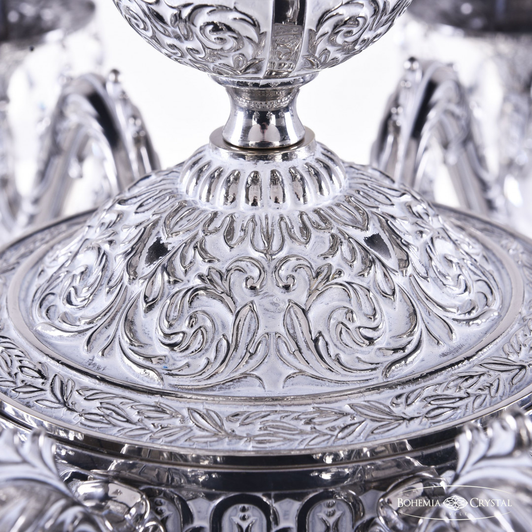 Люстра бронзовая с хрусталём 71202/8/210 B NW