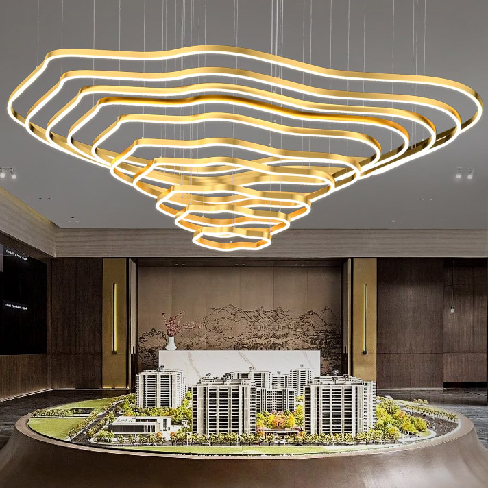 Подвесная люстра ANDANTE D40 D60 D80 D100 D120 D140 D160 by ImperiumLoft