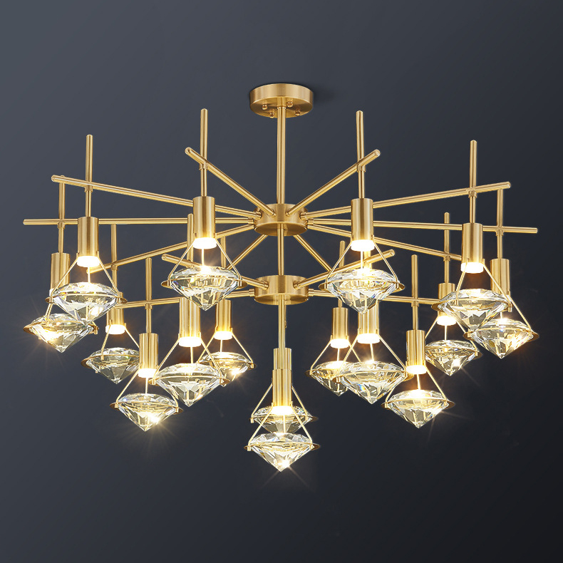 Потолочная люстра GLASGOW CH L13 by ImperiumLoft