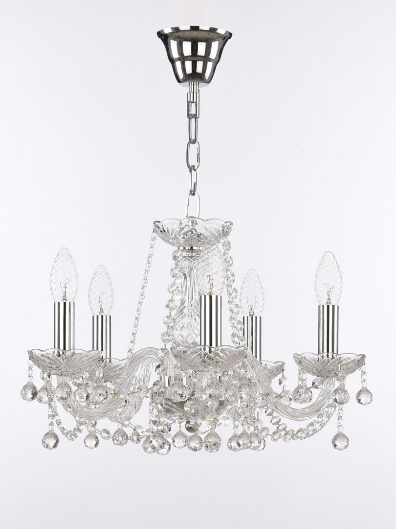 Люстра хрустальная 108/5/141 Ni Bohemia Ivele Crystal