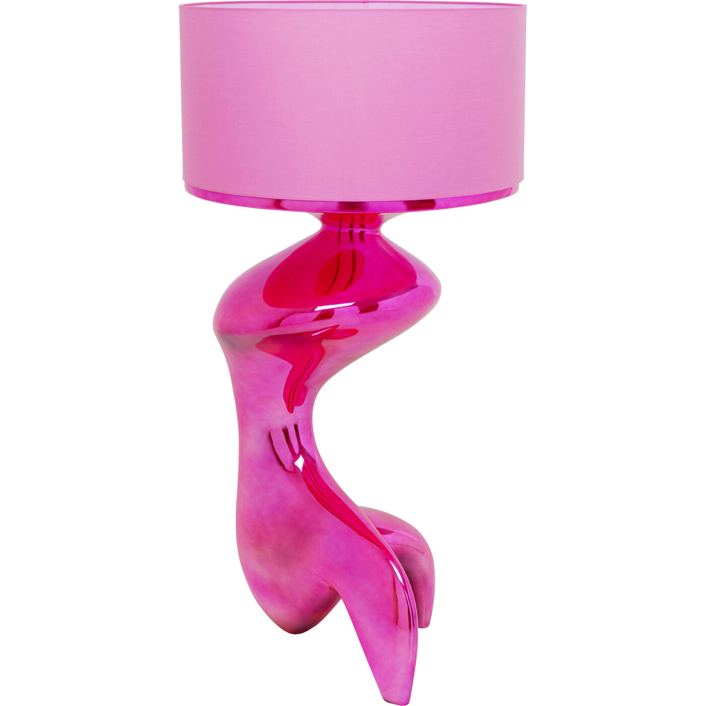 Светильник напольный KARE x Karim Rashid Flow Figure Pink 157cm KARE 57752
