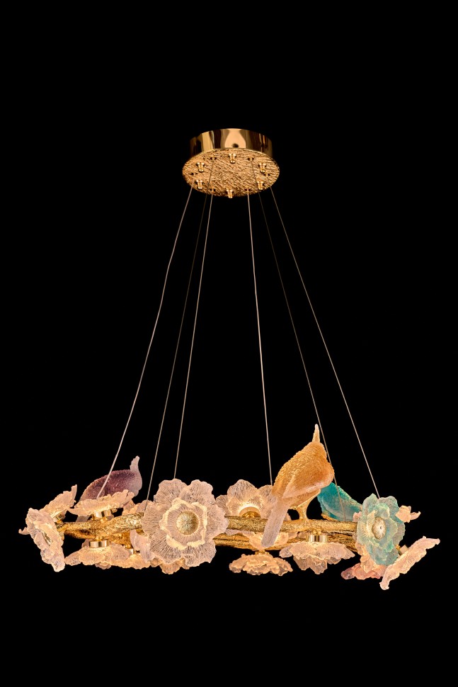 Люстра подвесная Fluorite FL1099-24P