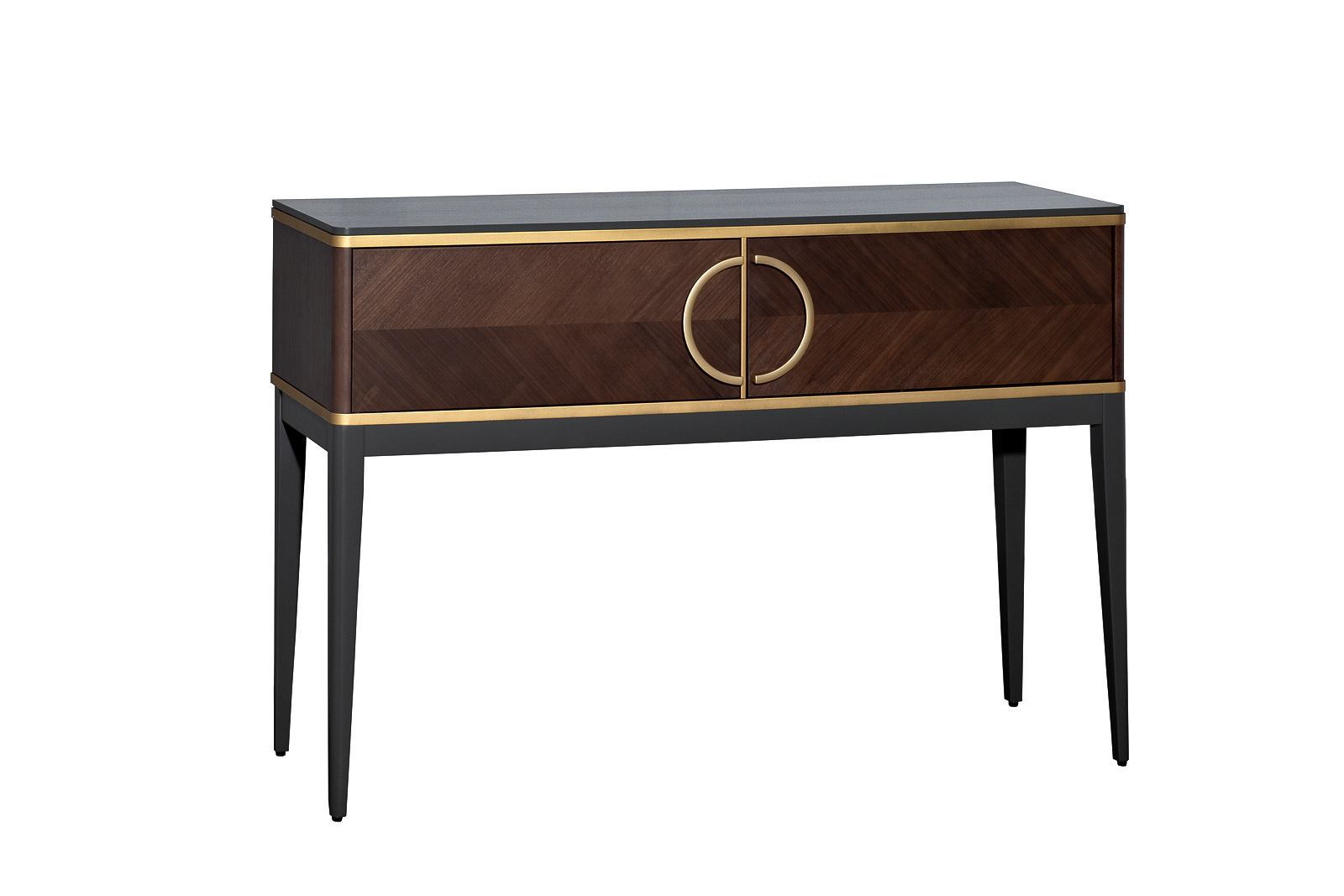 Консоль шпон 2 ящика 120*80*35 Garda Decor 151SV-10002