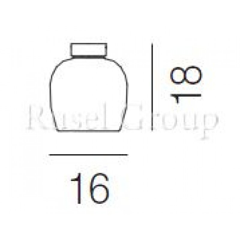 Встраиваемый светильник Vistosi IMPLODE FA 16