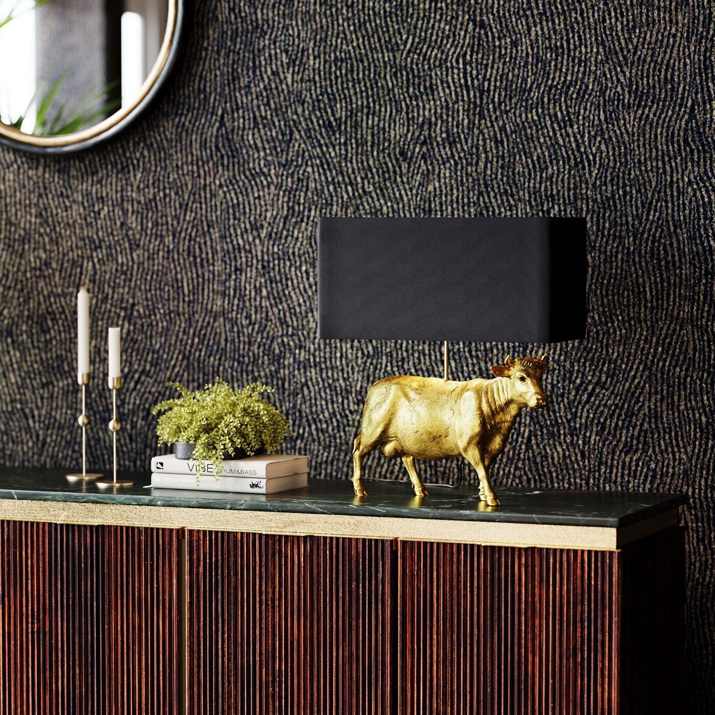 Лампа настольная KARE Cow 55540