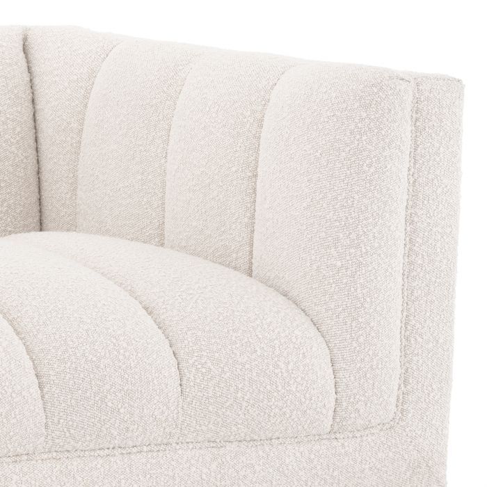 Диван для отдыха Eichholtz Ditmar right bouclé cream 115978