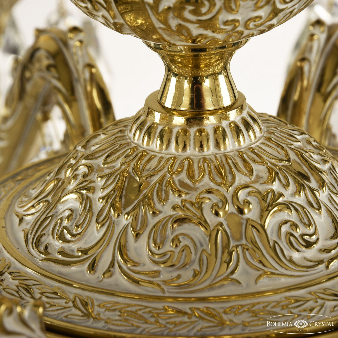 Люстра бронзовая с хрусталём 71202/8/175 B GW