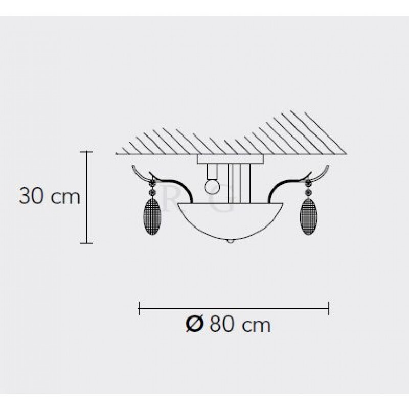 Потолочный светильник Masiero Isbel PL6