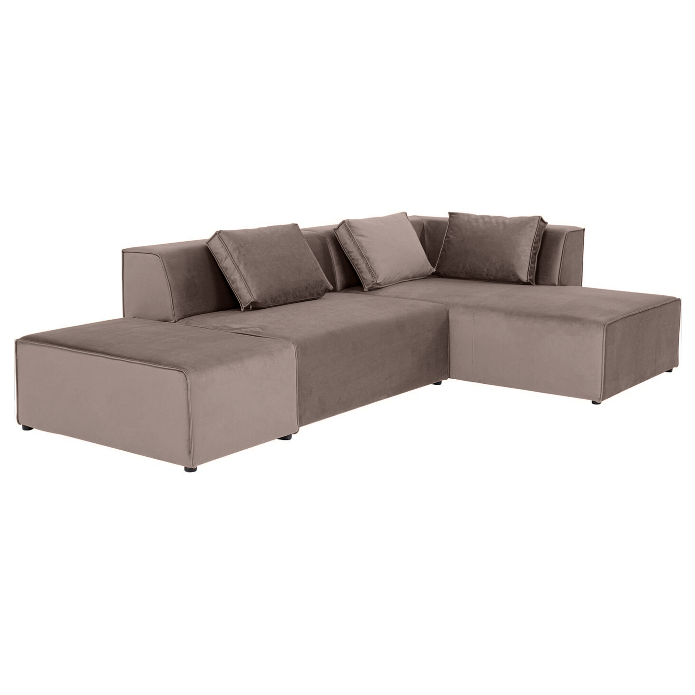 Диван угловой Ткань Микровелюр KARE Industrial K00384