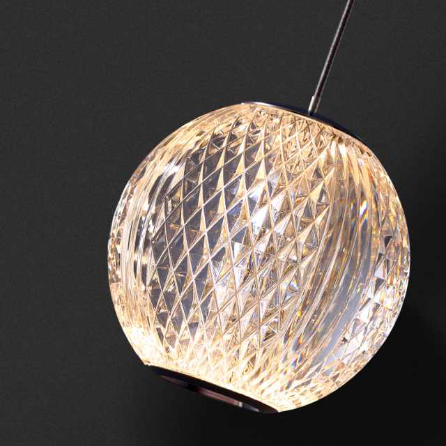 Подвесной светильник STORMS MORE L5 Chrome Диск by ImperiumLoft