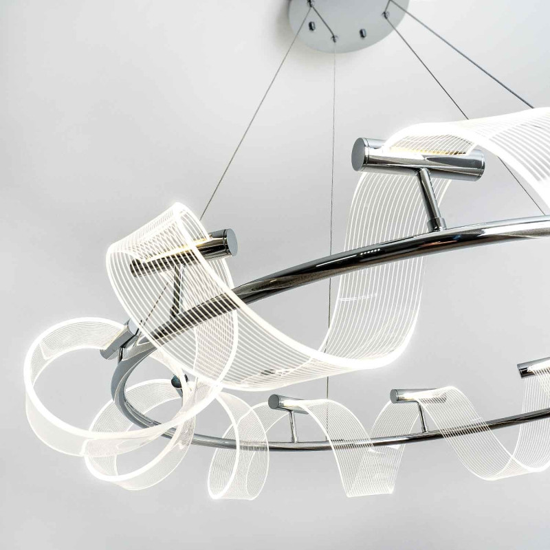 Подвесная люстра MODELUX MS.3029.10 CR