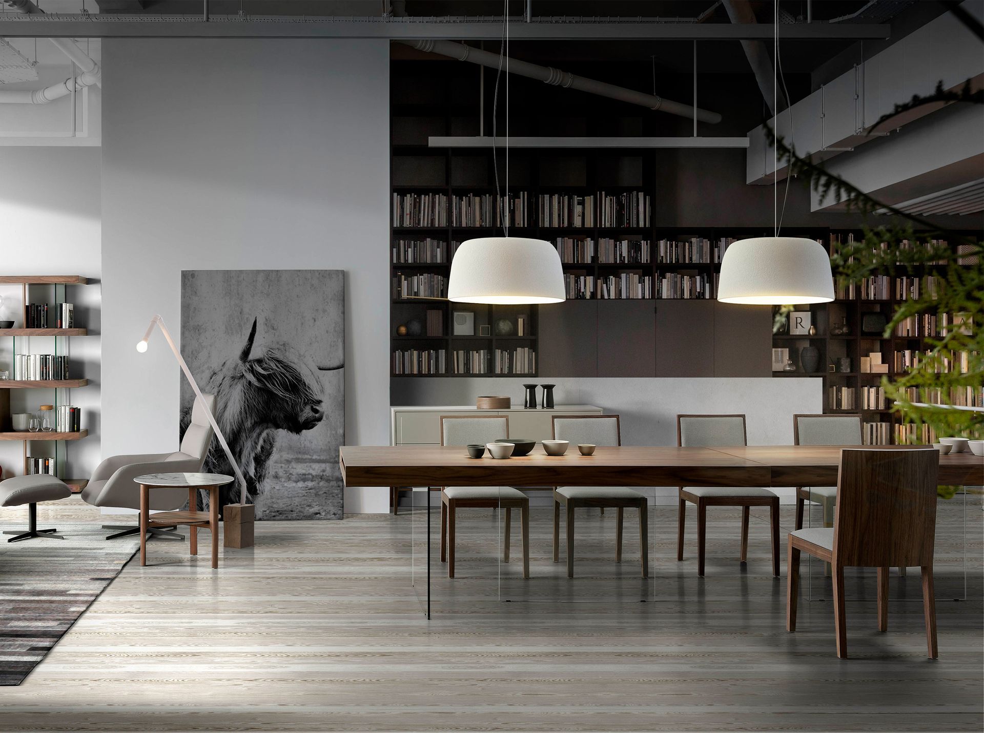 Обеденный стол CP1712-D NOGAL /1028 Angel Cerda