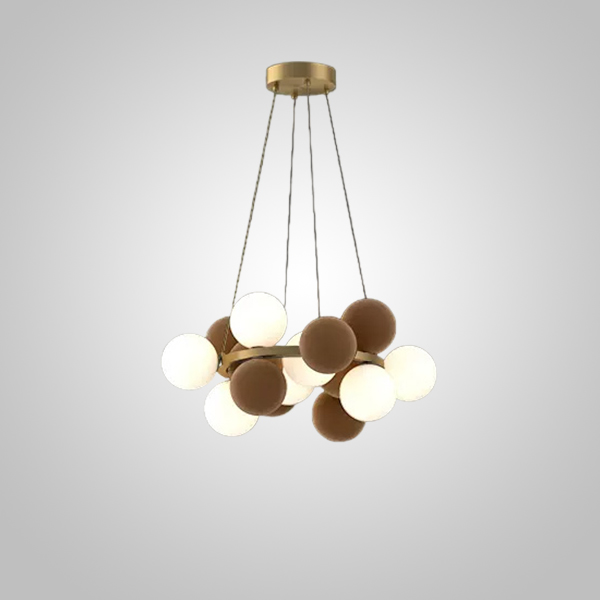 Кольцевые люстры и светильники LATTE D60 Coffee by ImperiumLoft