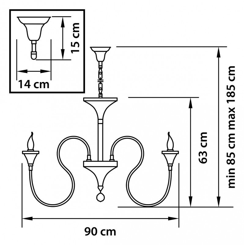 Подвесная люстра Lightstar 703084