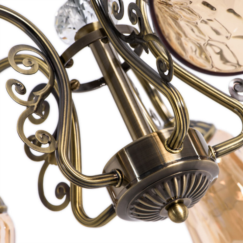 Люстра на штанге Arte Lamp A2702PL-5AB