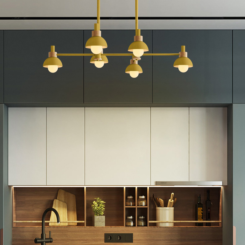 Подвесной реечный светильник FANTA LONG Pink by ImperiumLoft