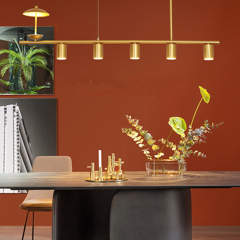 Подвесной светильник HETLEY L100 Gold Black by ImperiumLoft