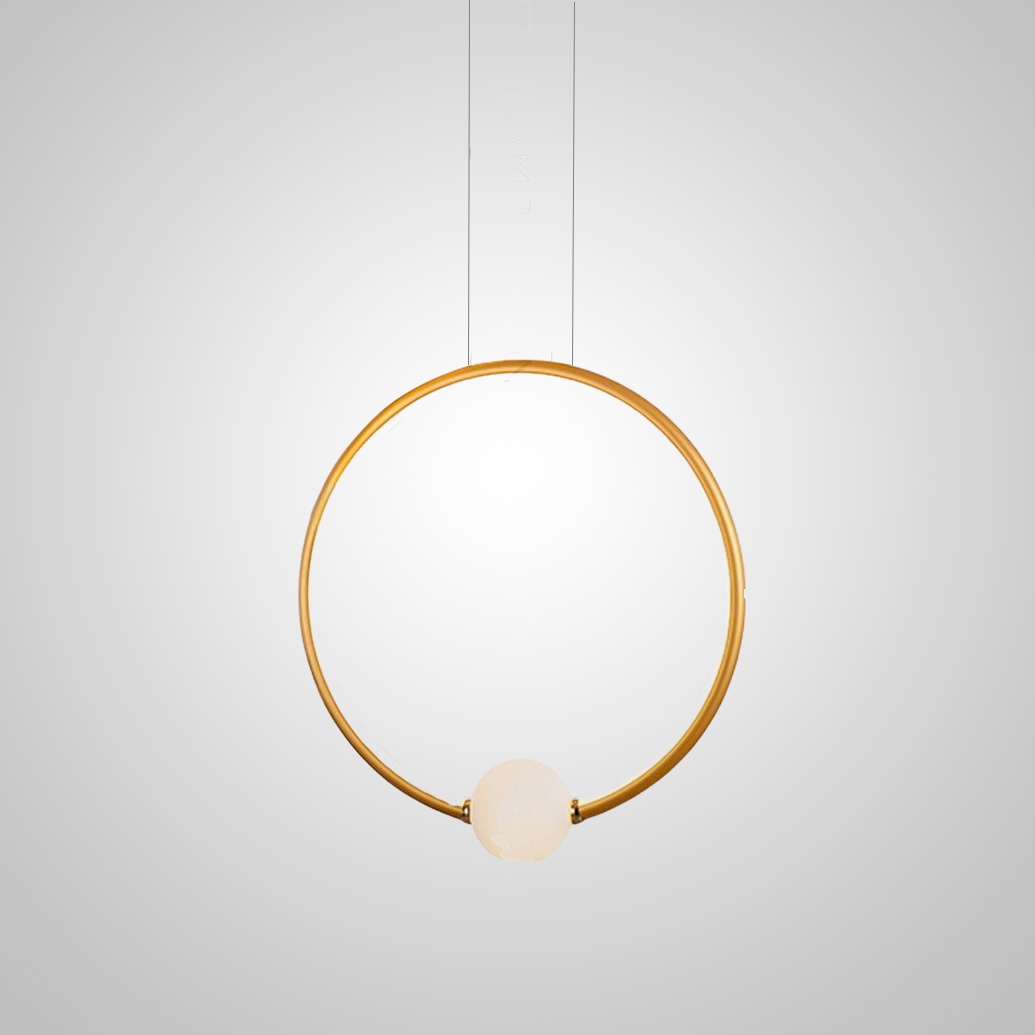 Подвесной светильник GRIGGS D43 gold by ImperiumLoft