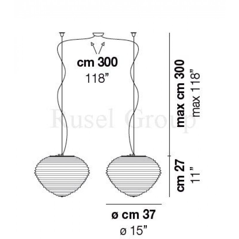 Подвесной светильник Vistosi SPIRIT SP 37 D2