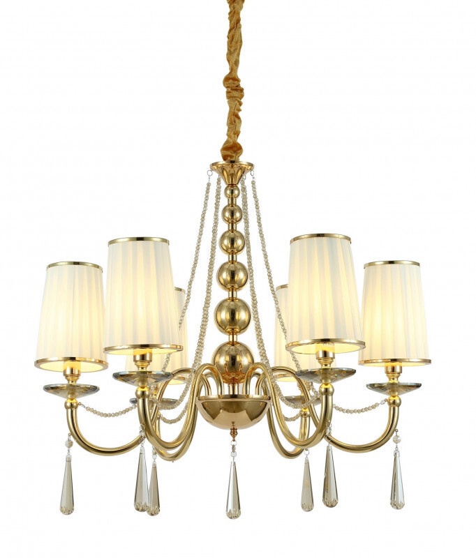 Подвесная люстра Lumina Deco LDP 1200-6 F.GD