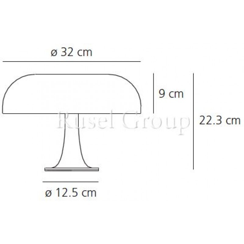 Настольная лампа Artemide NESSINO