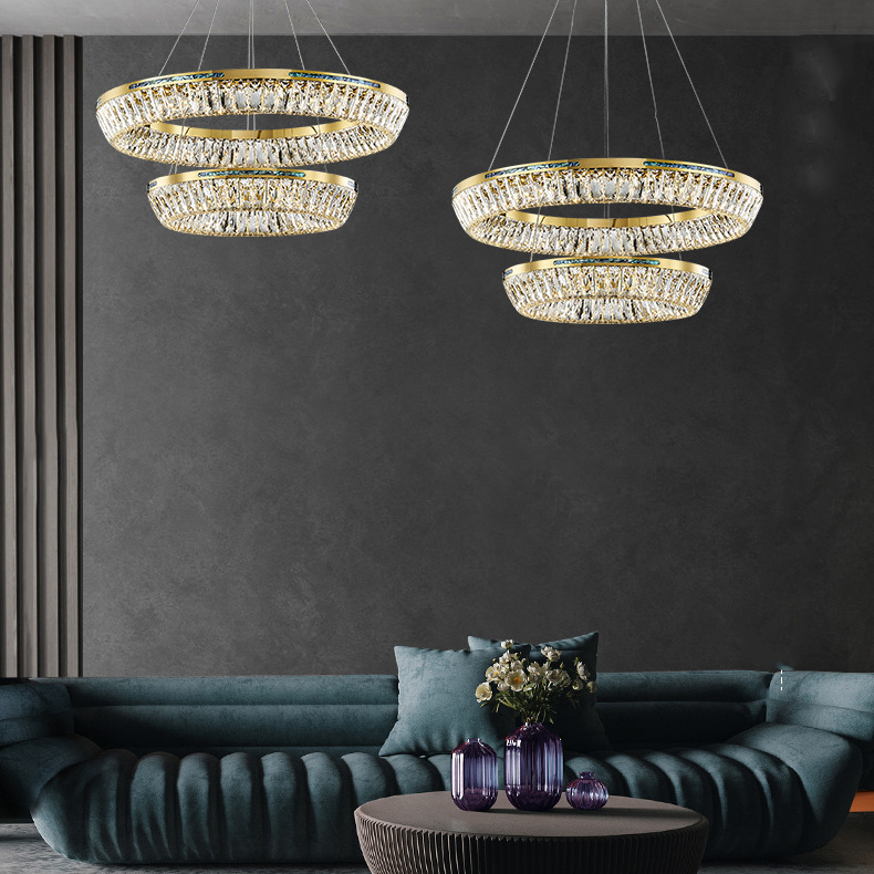 Подвесная люстра GERTRUDA LUX D60+80 by ImperiumLoft