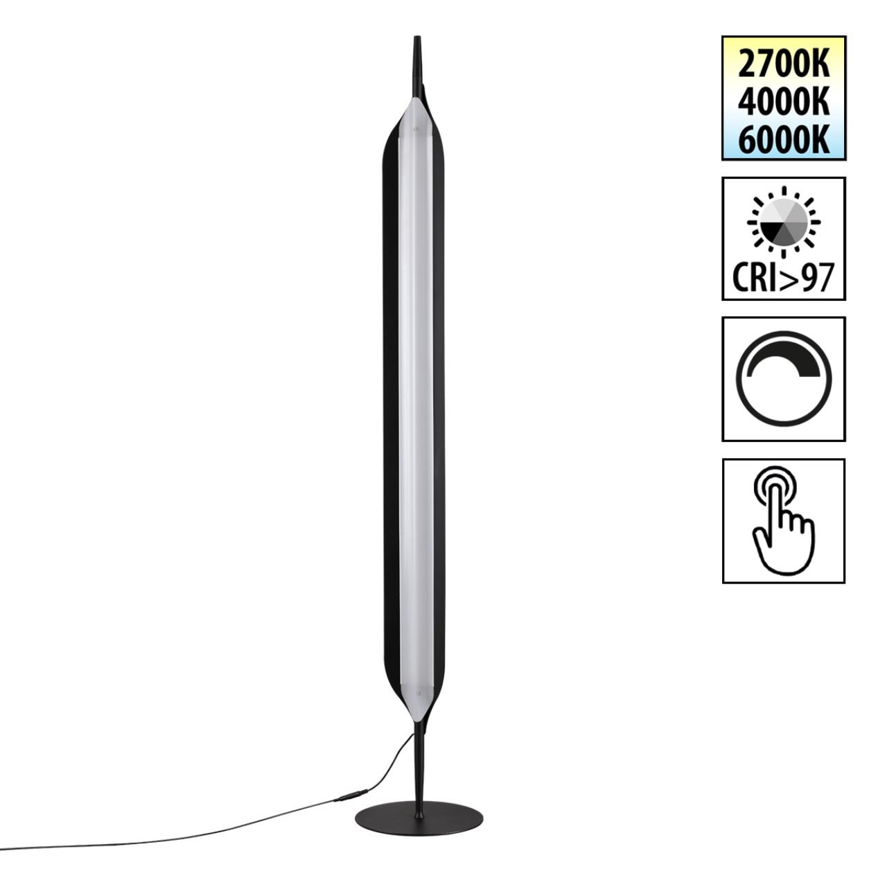 Торшер диммируемый со сменой цветовой температуры (управление - сенсор) Novotech 359543