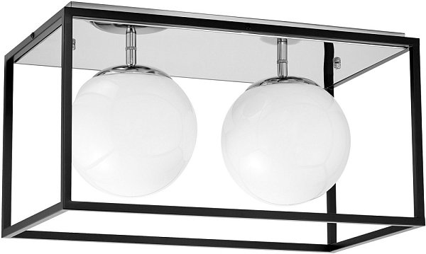 Потолочный светильник Lumina Deco LDC 8060-2 CHR+BK