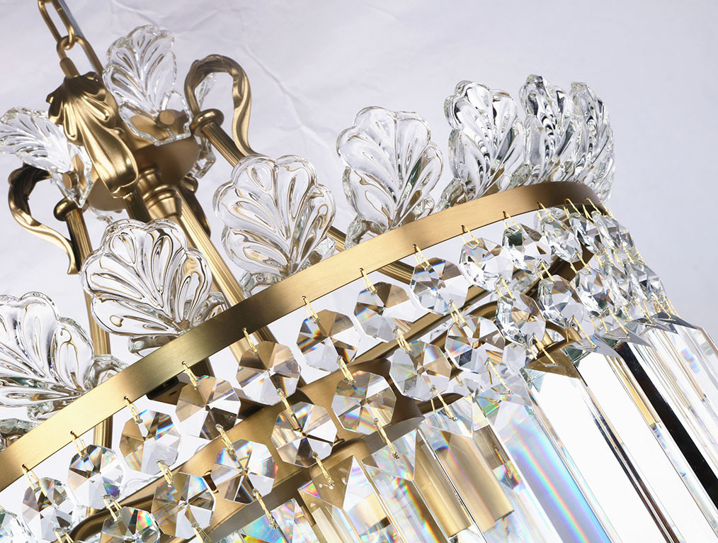 Люстра Newport 10328/C brushed brass