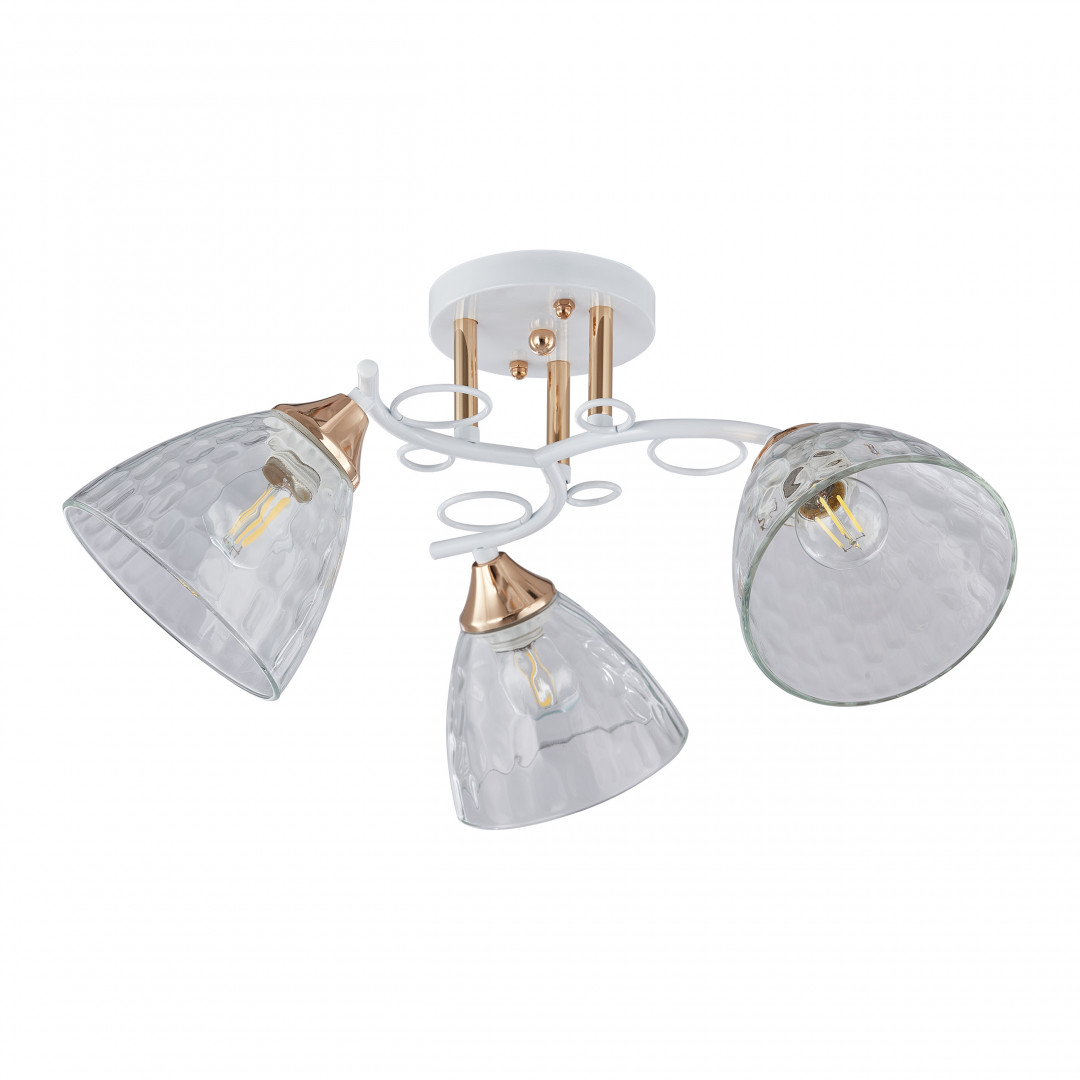 Люстра с плафонами 321395/3A WH+FG Arte Milano