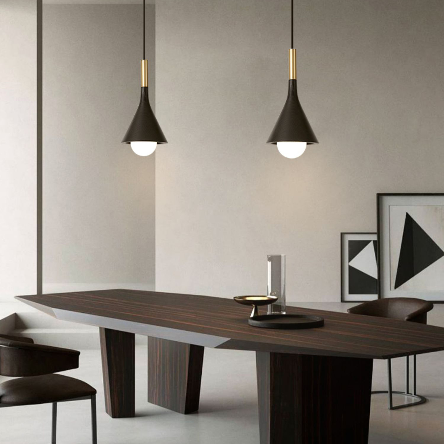 Подвесной светильник TAPIO Walnut by ImperiumLoft