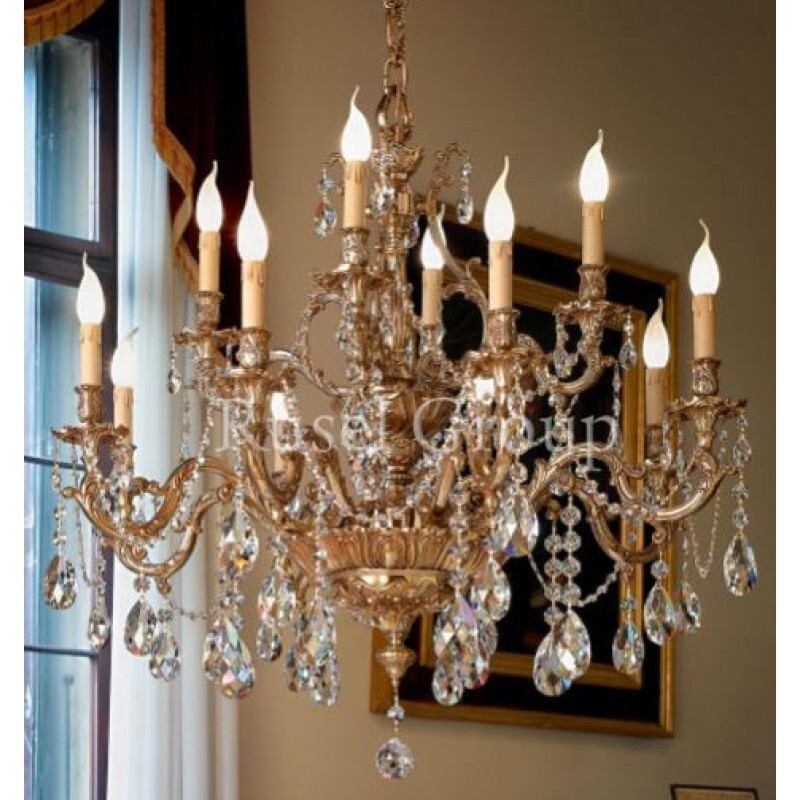 Люстра Possoni 093/8+4-SW/G