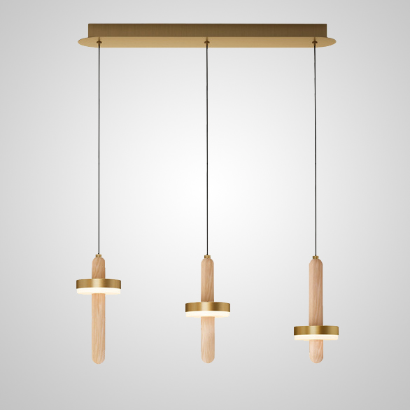 Подвесной светильник FALKA MORE A Brown Планка by ImperiumLoft