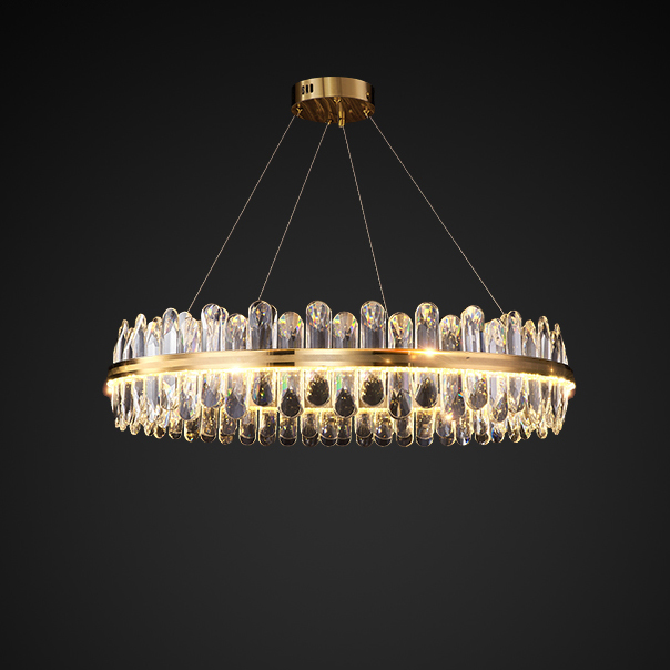 Подвесная люстра LAURENT D100 Brass by ImperiumLoft