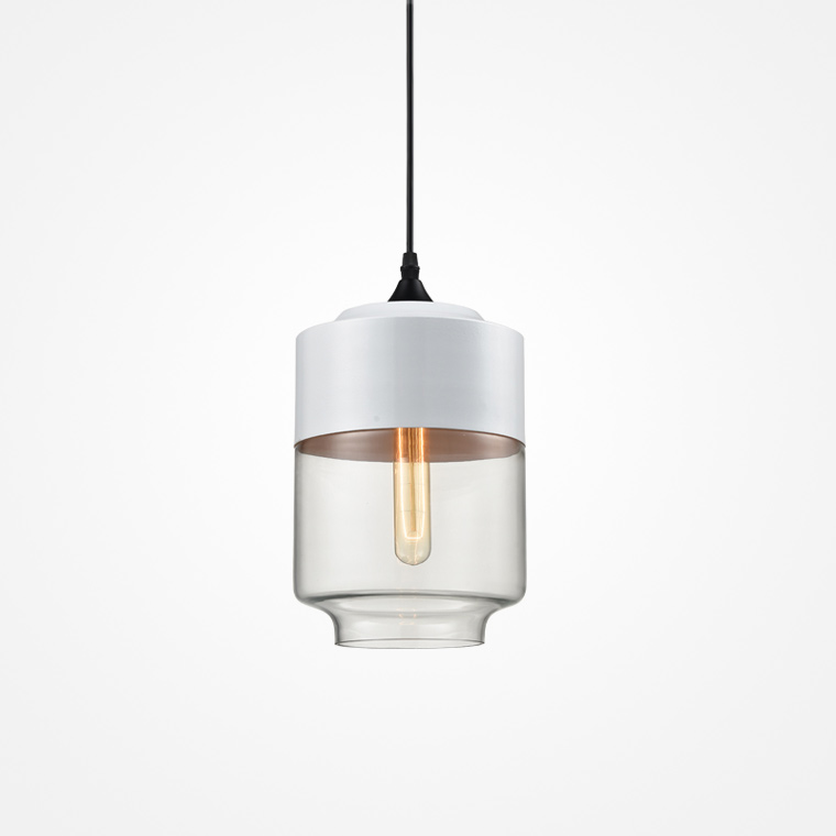 Подвесной Светильник Nord A D18 White/Transparent By Imperiumloft