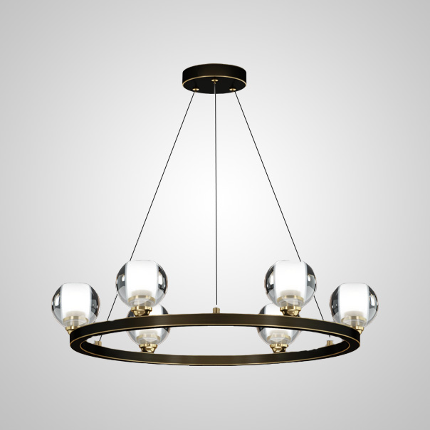 Подвесная люстра ILIANA CH D80 Brass by ImperiumLoft