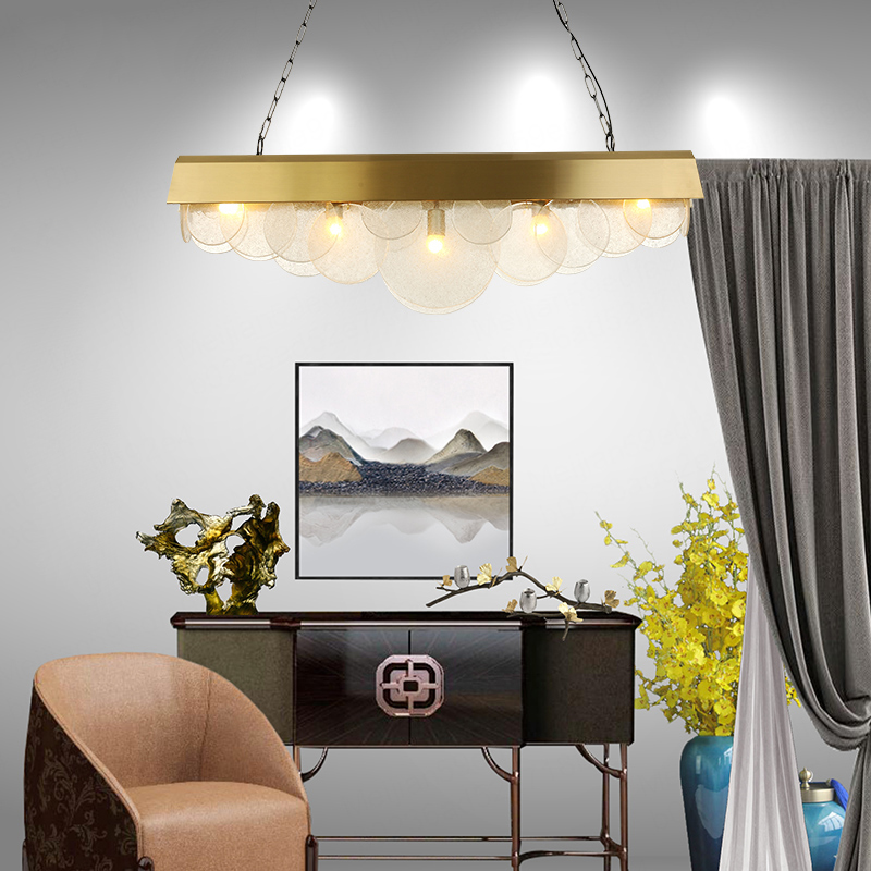 Подвесная рядная люстра SHELF by ImperiumLoft