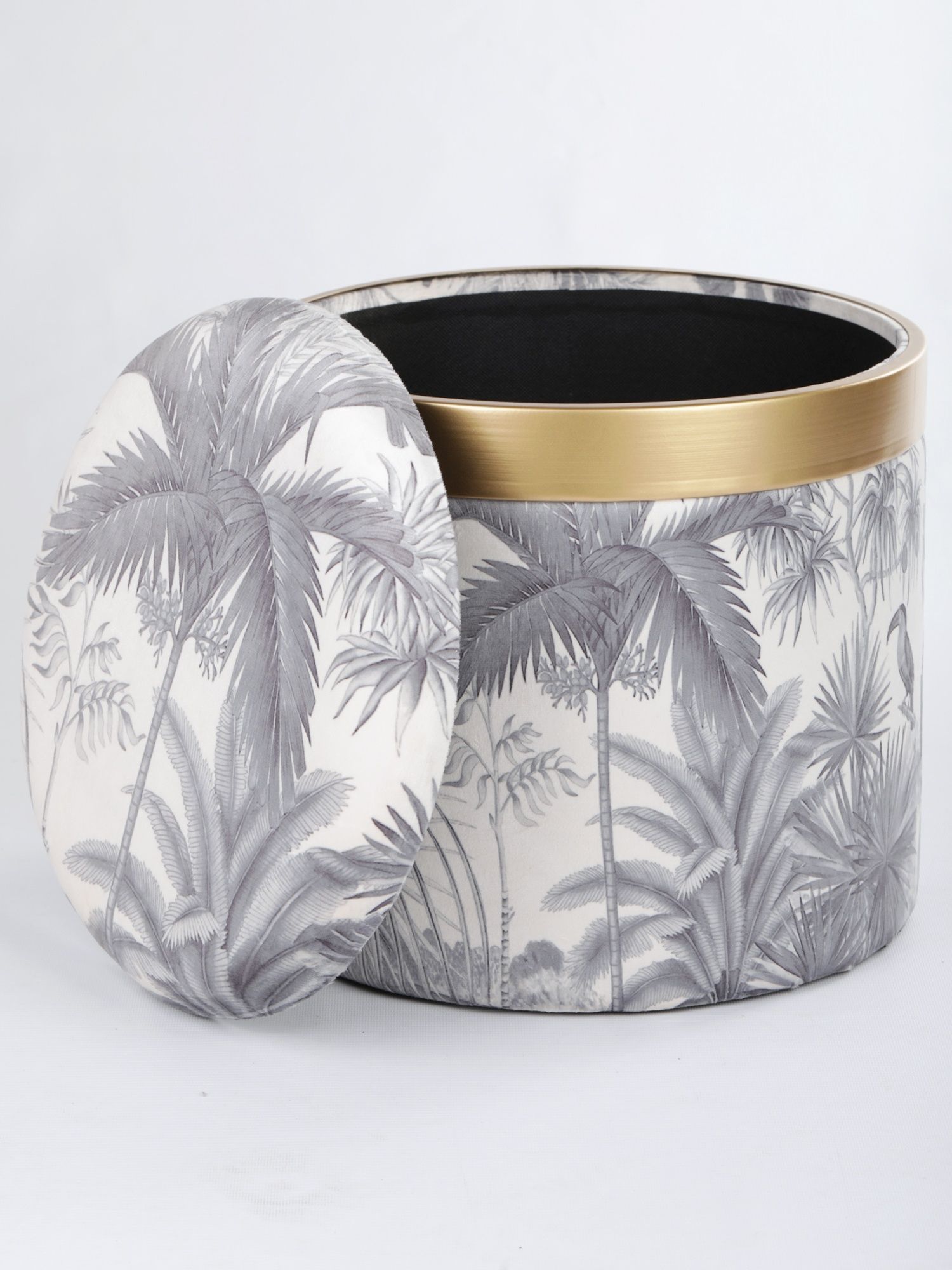 Пуф с крышкой Glasar 49-240C