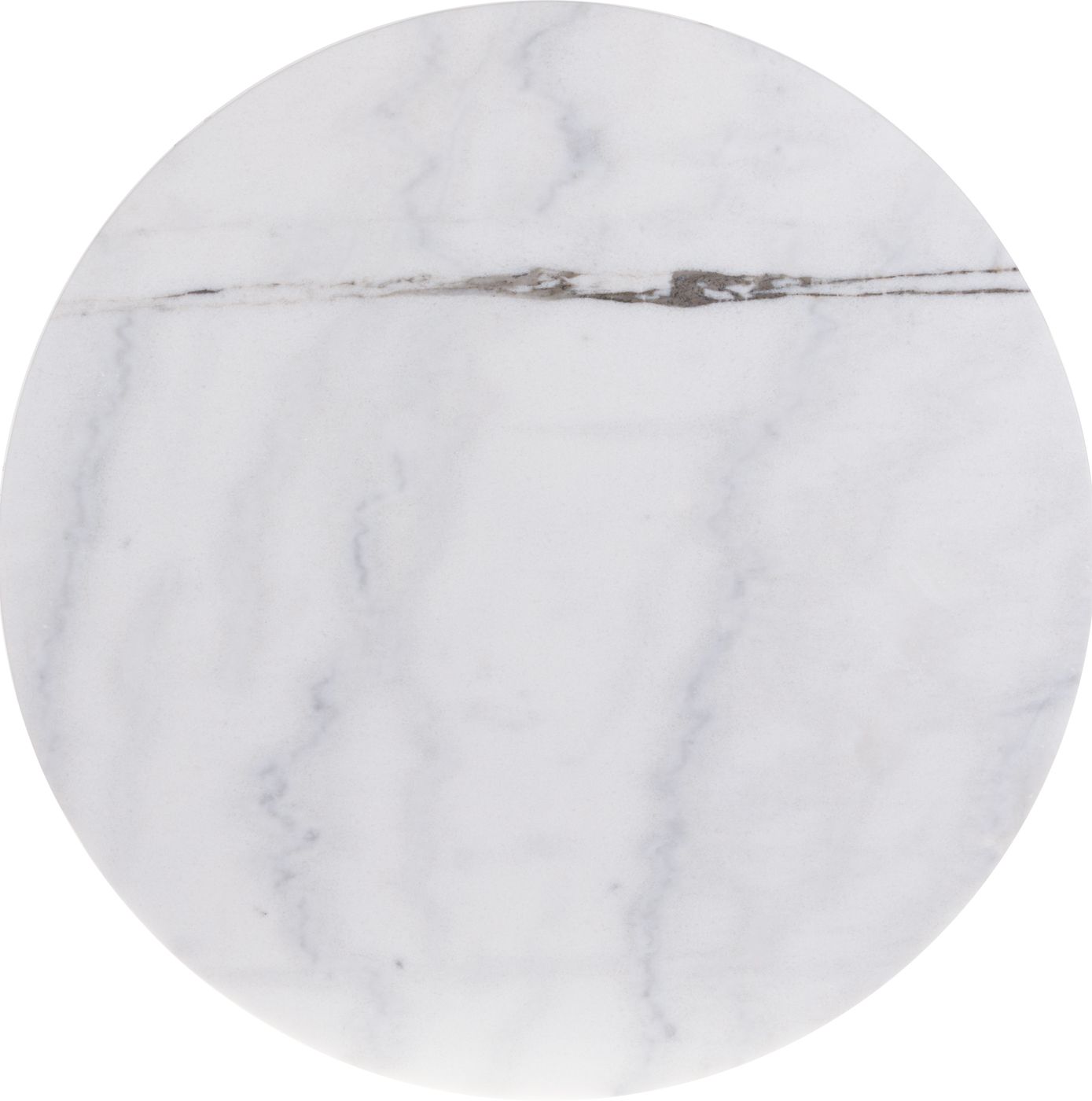 Столик журнальный с белым мрамором Glasar 54-150