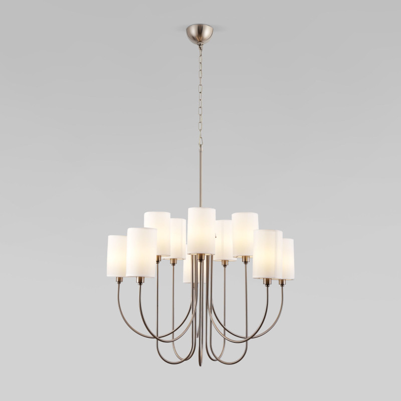 Подвесная люстра Eurosvet 60164/10 никель