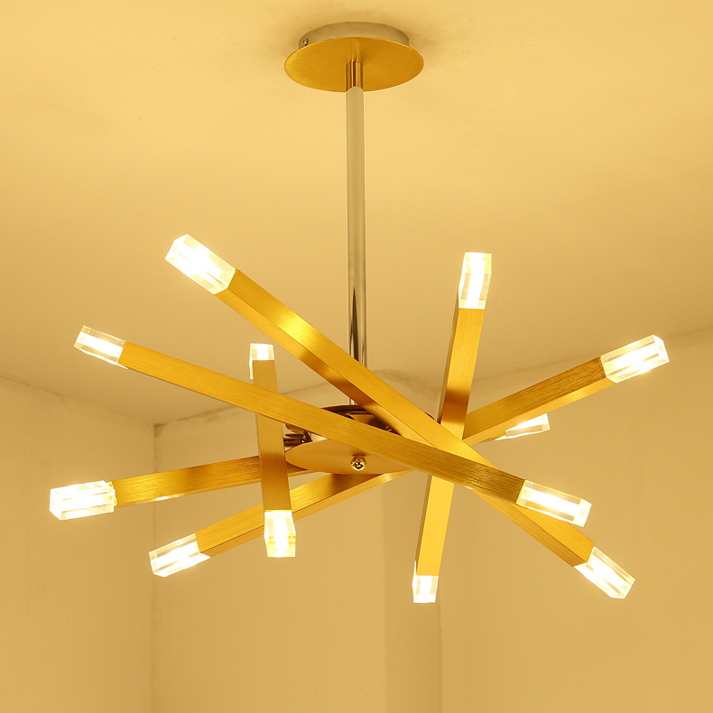 Люстра на штанге SNAP D62 Copper by ImperiumLoft