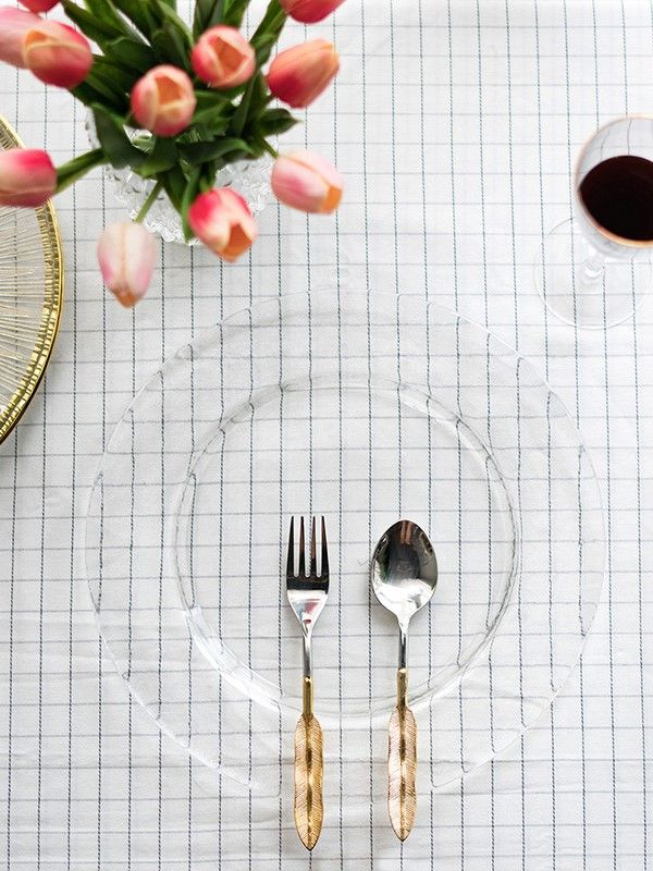 Тарелка Glasar 77317