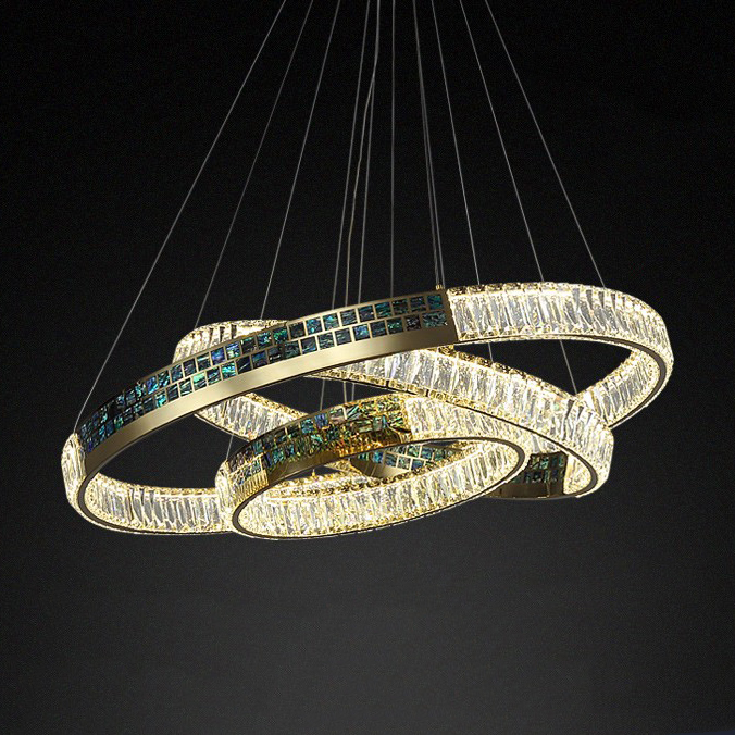 Подвесная люстра CANTATA X D40+60+80 by ImperiumLoft