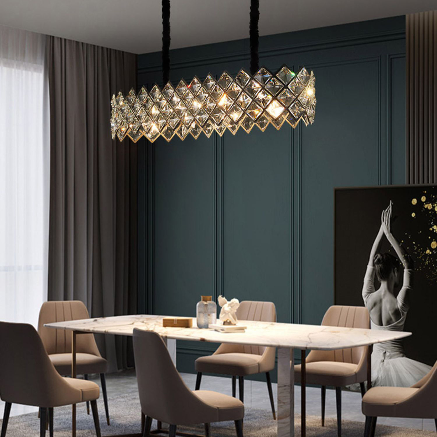 Подвесной светильник PARSIFAL L by ImperiumLoft