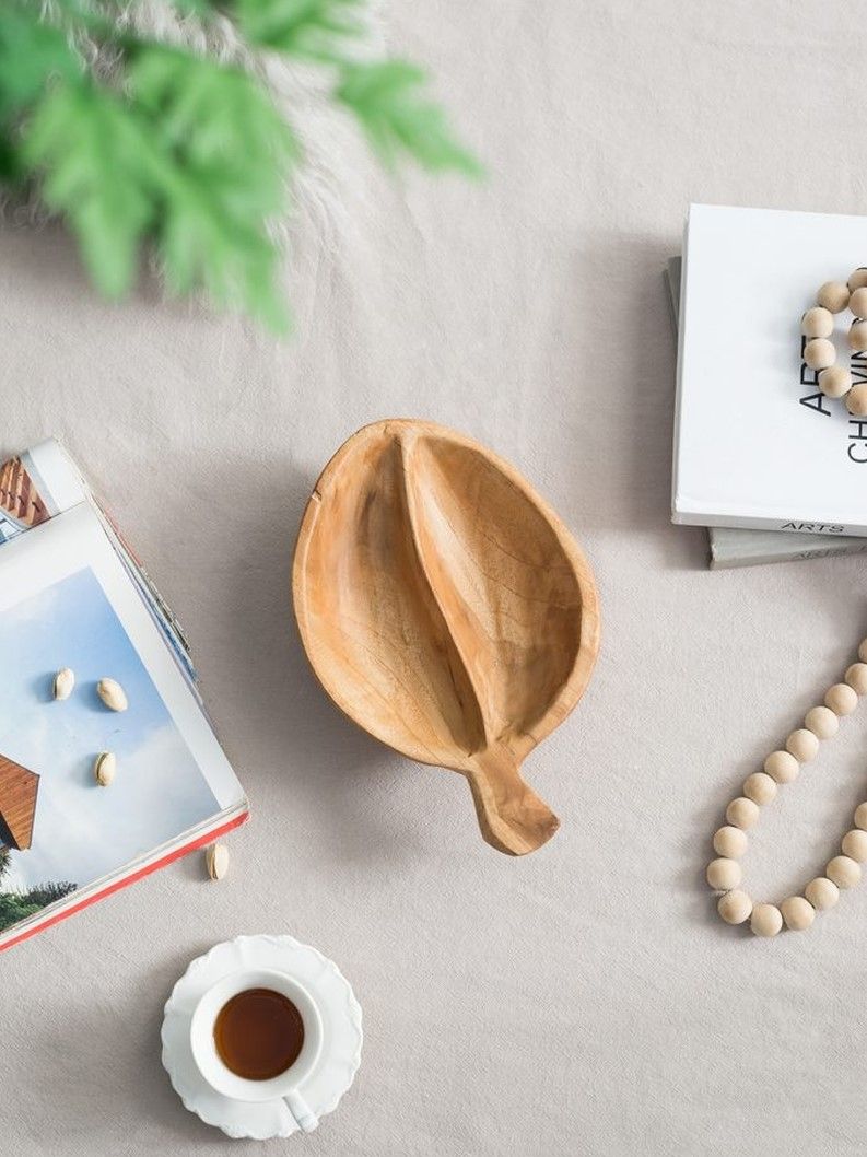 Чаша из тикового дерева Glasar 70652